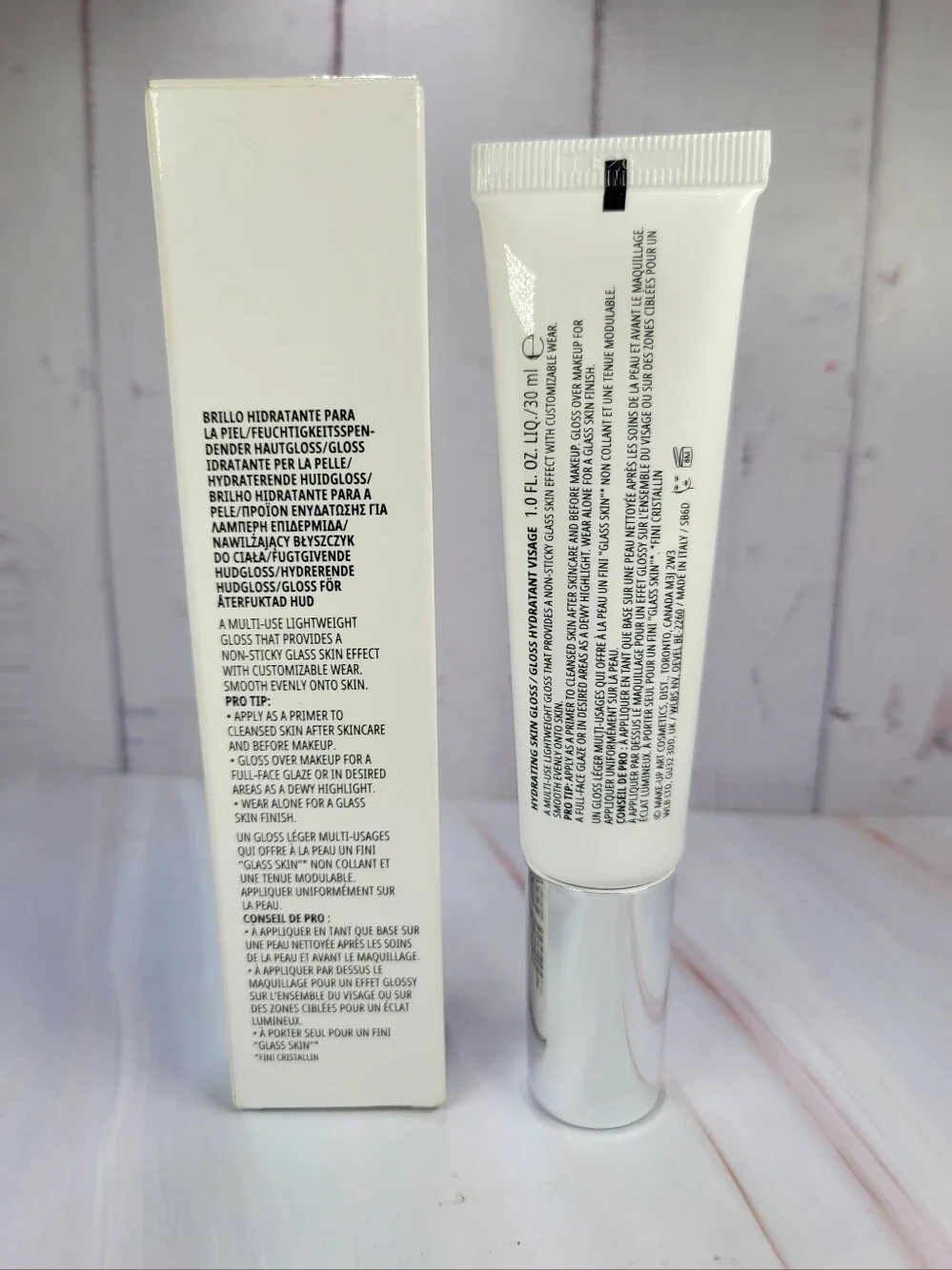 MAC Face Glass Hydrating Skin Gloss + Primer For 24HR Radiance NEW RELEASE! BNIB